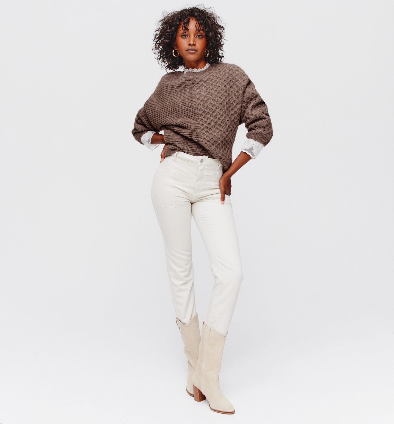 Pull manches chauve-souris