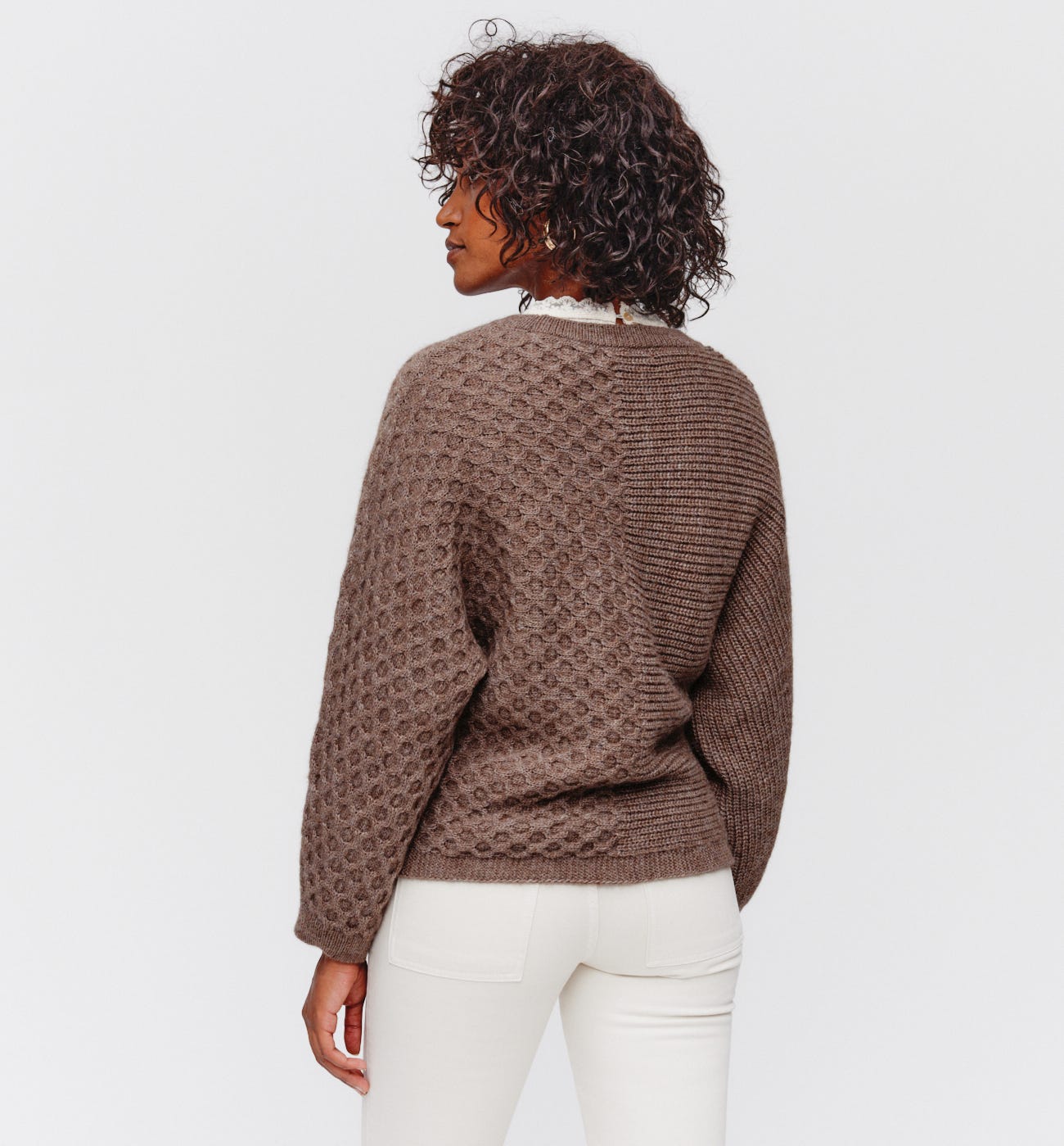 Pull manches chauve-souris