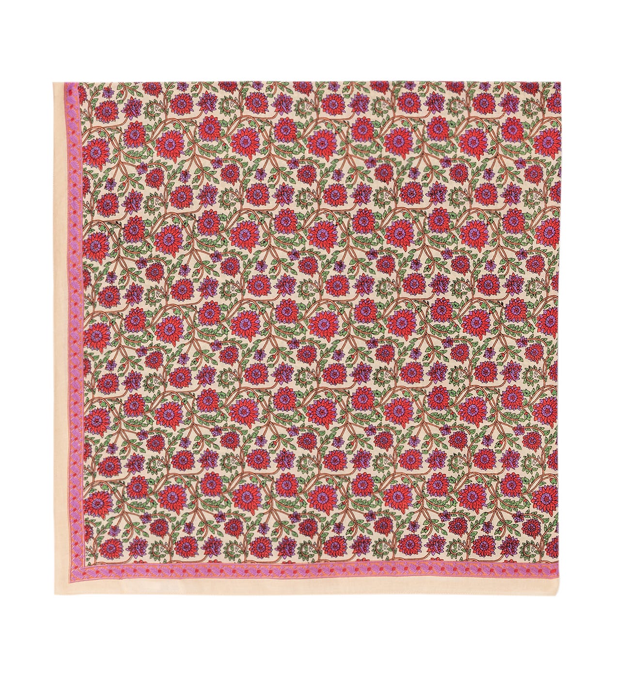 4 Foulard Pirata Unisex – 54x54 Cm, Rossi, Viola, Grigi E Verdi, In Poliestere, Per Uomo E Donna