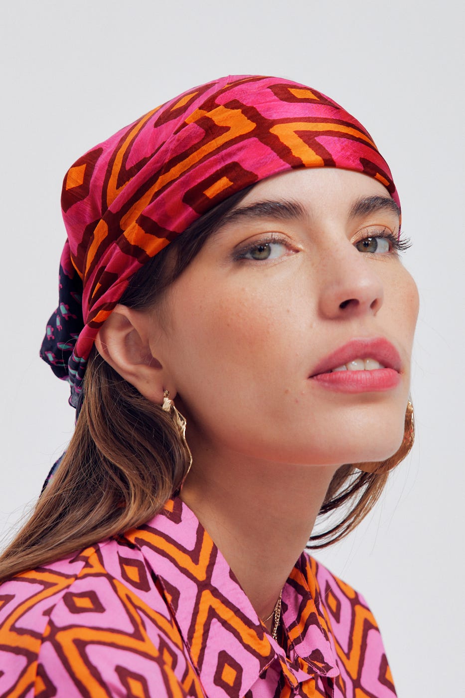 Fular seda motivos DIMB