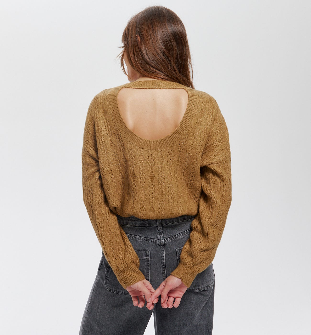 Pull torsadé Femme