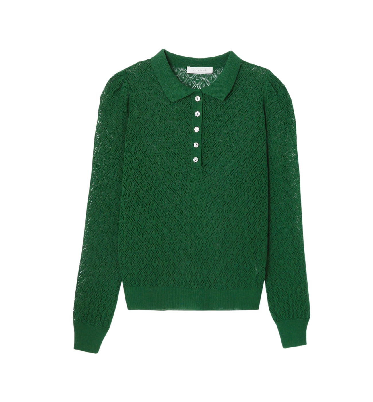 Jersey polo calado