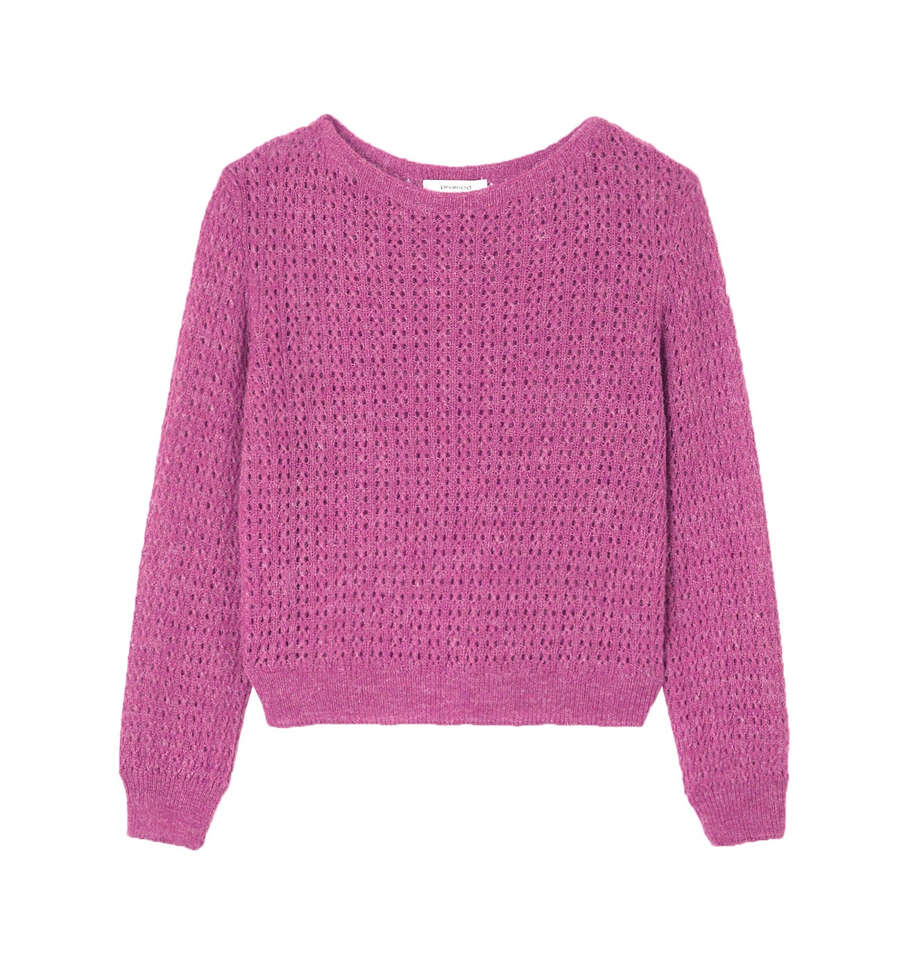 Pullover mit Lochmuster