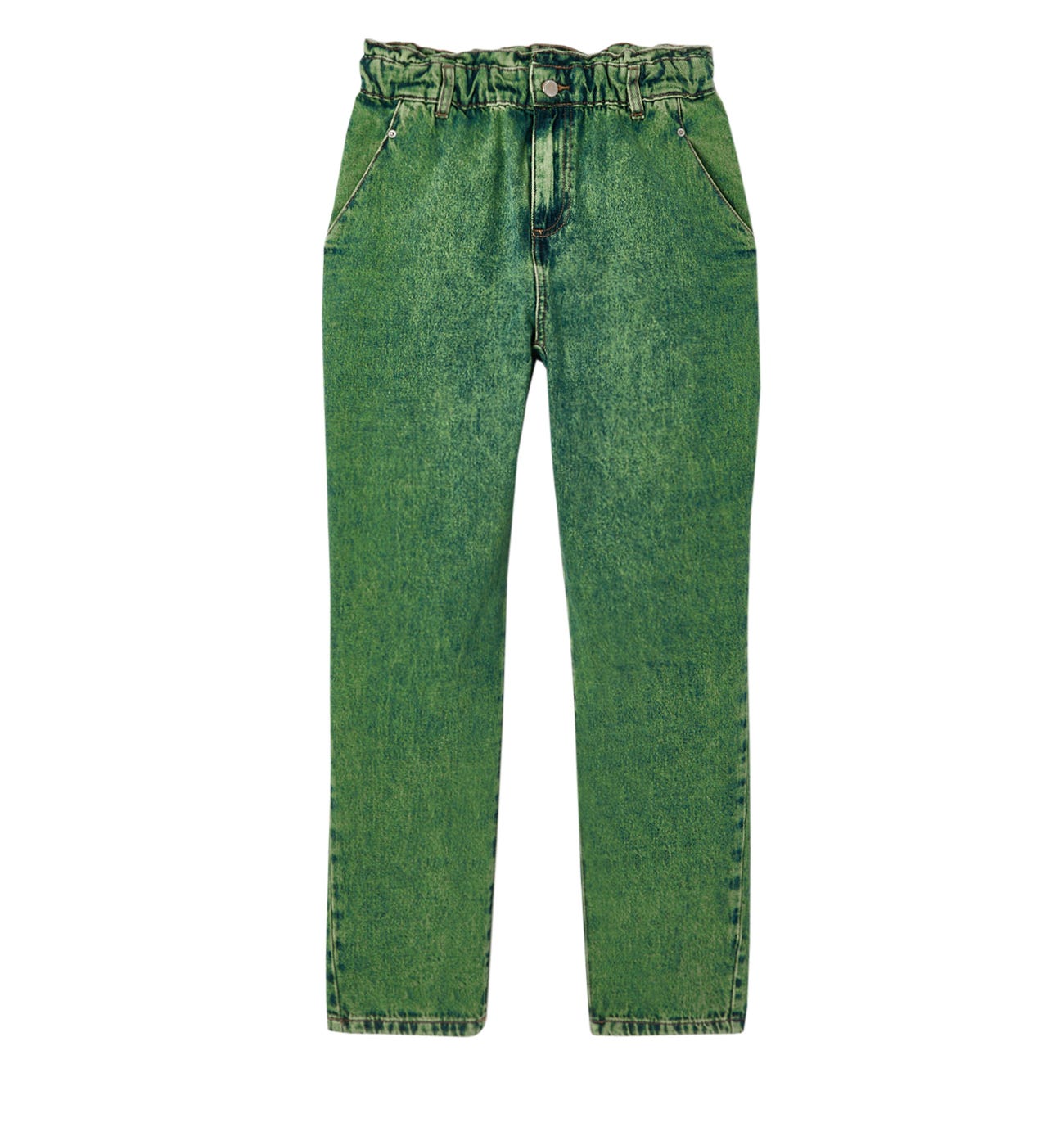 Gefärbte Ballon-Jeans