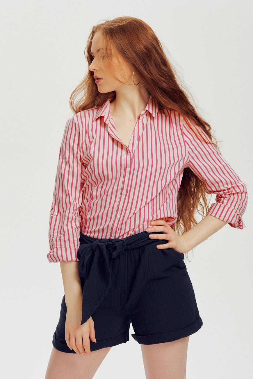 Chemise ajustée Femme