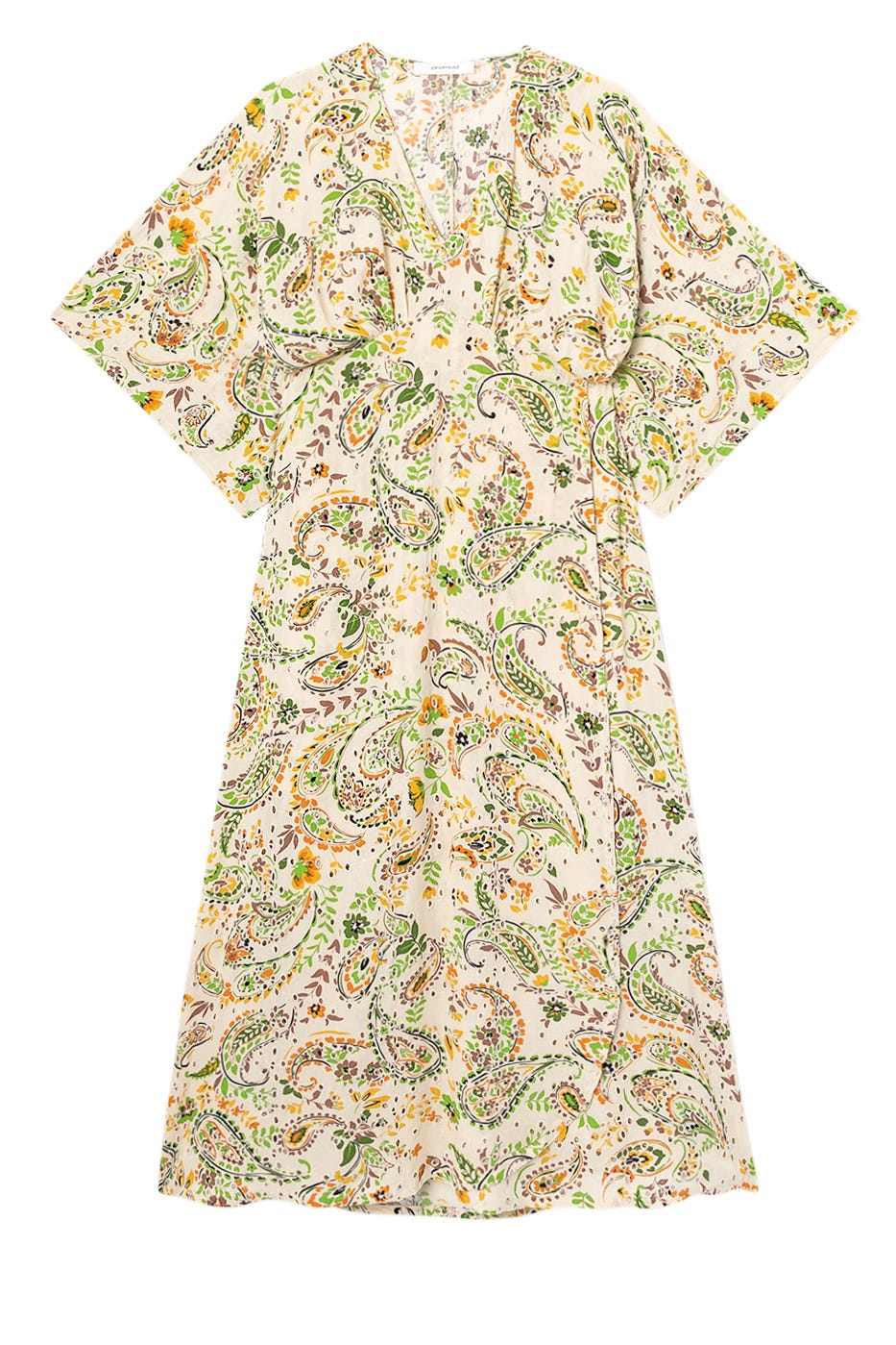 Robe longue broderie anglaise