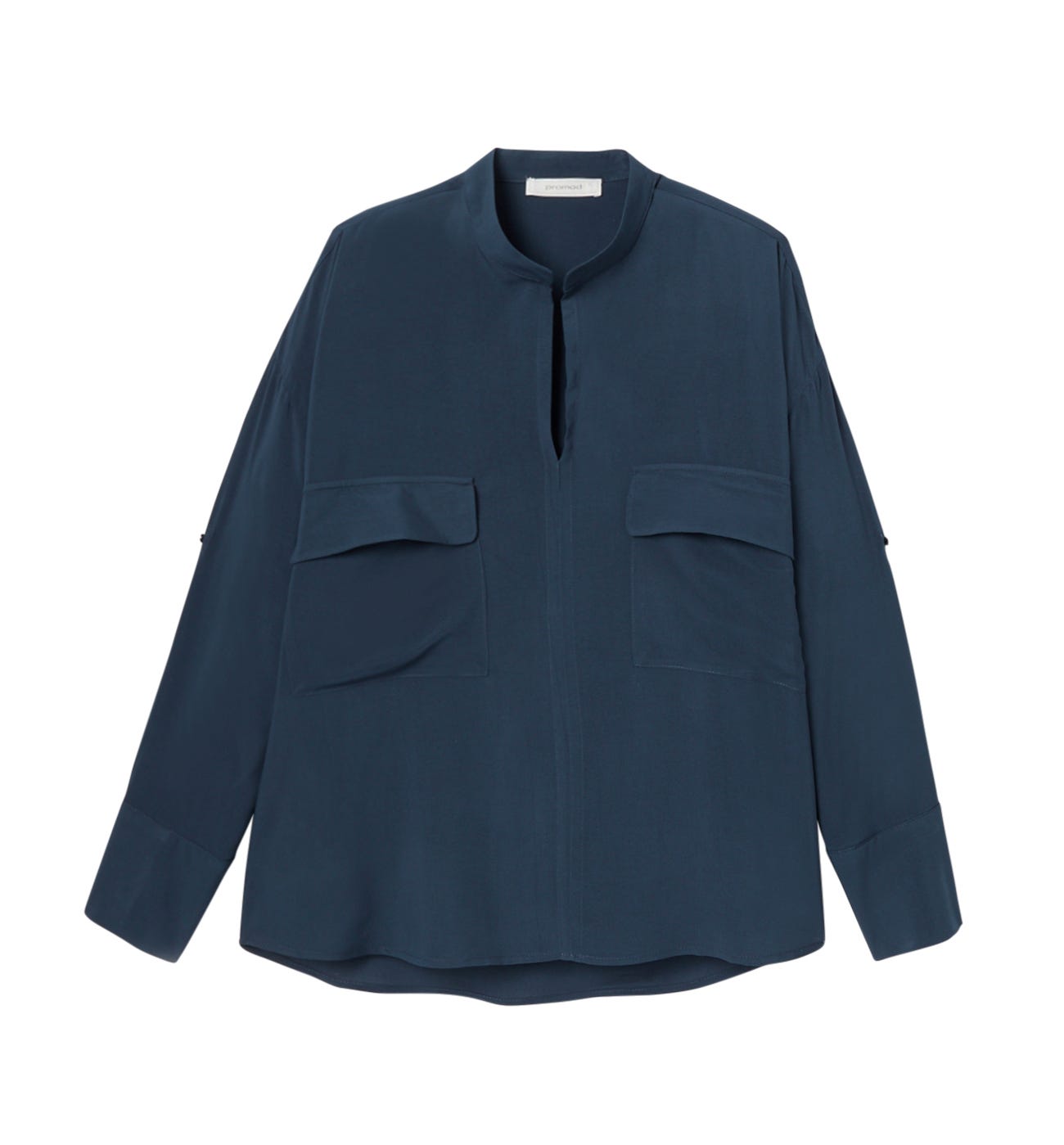 Chemise oversize unie Femme