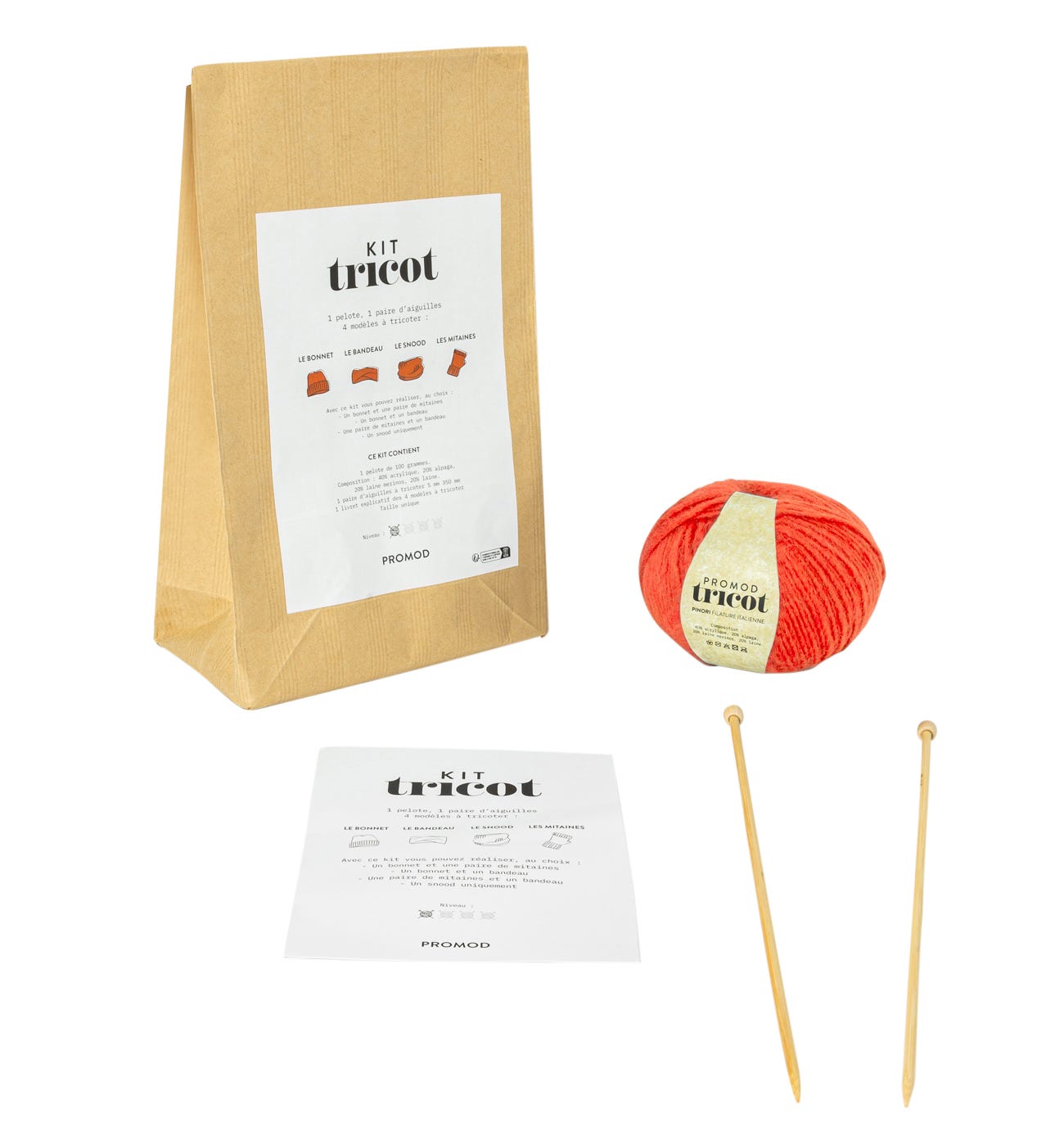 Le kit tricot by Promod
