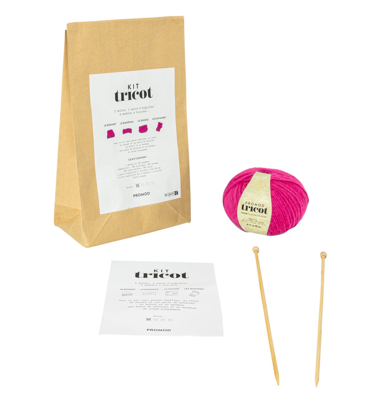 Le kit tricot by Promod