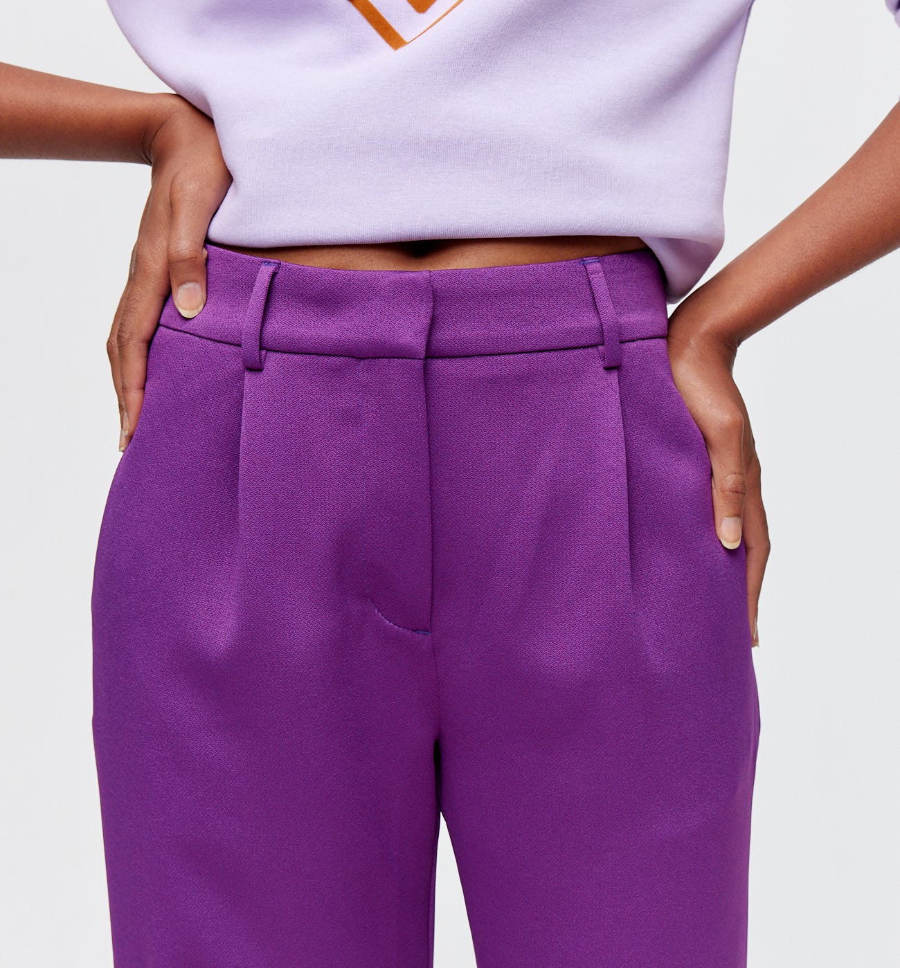 Pantalon à pinces Femme