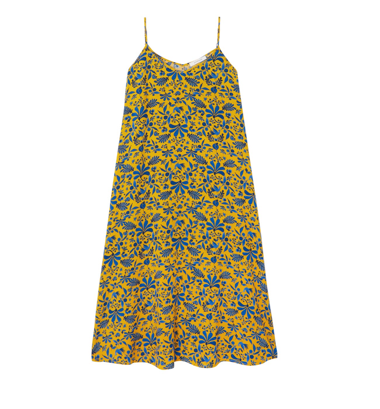 Vestito con spalline sottili