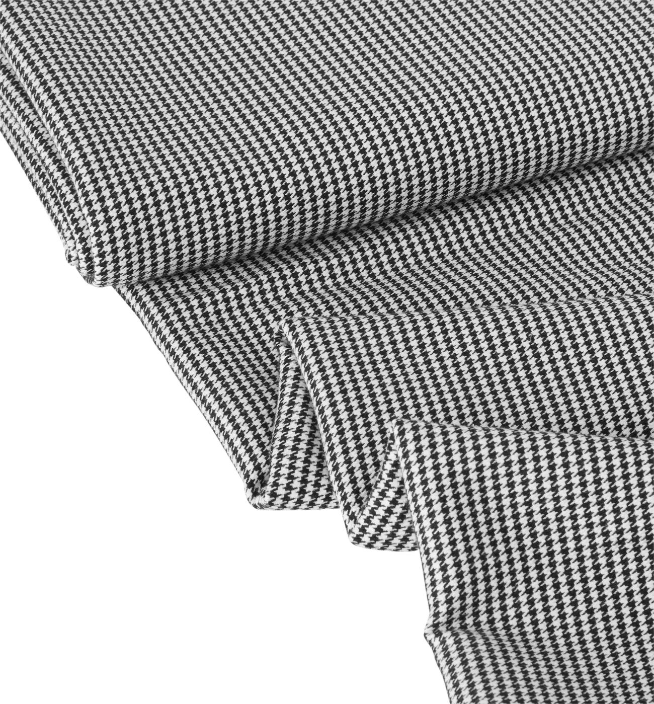 Coupon de tissu twill carreaux