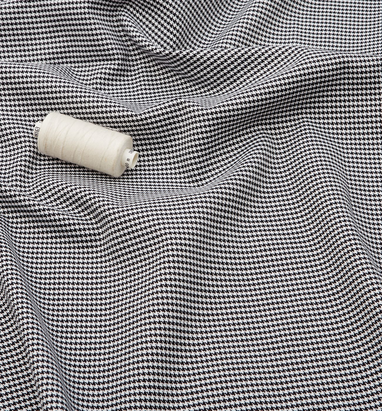 Coupon de tissu twill carreaux