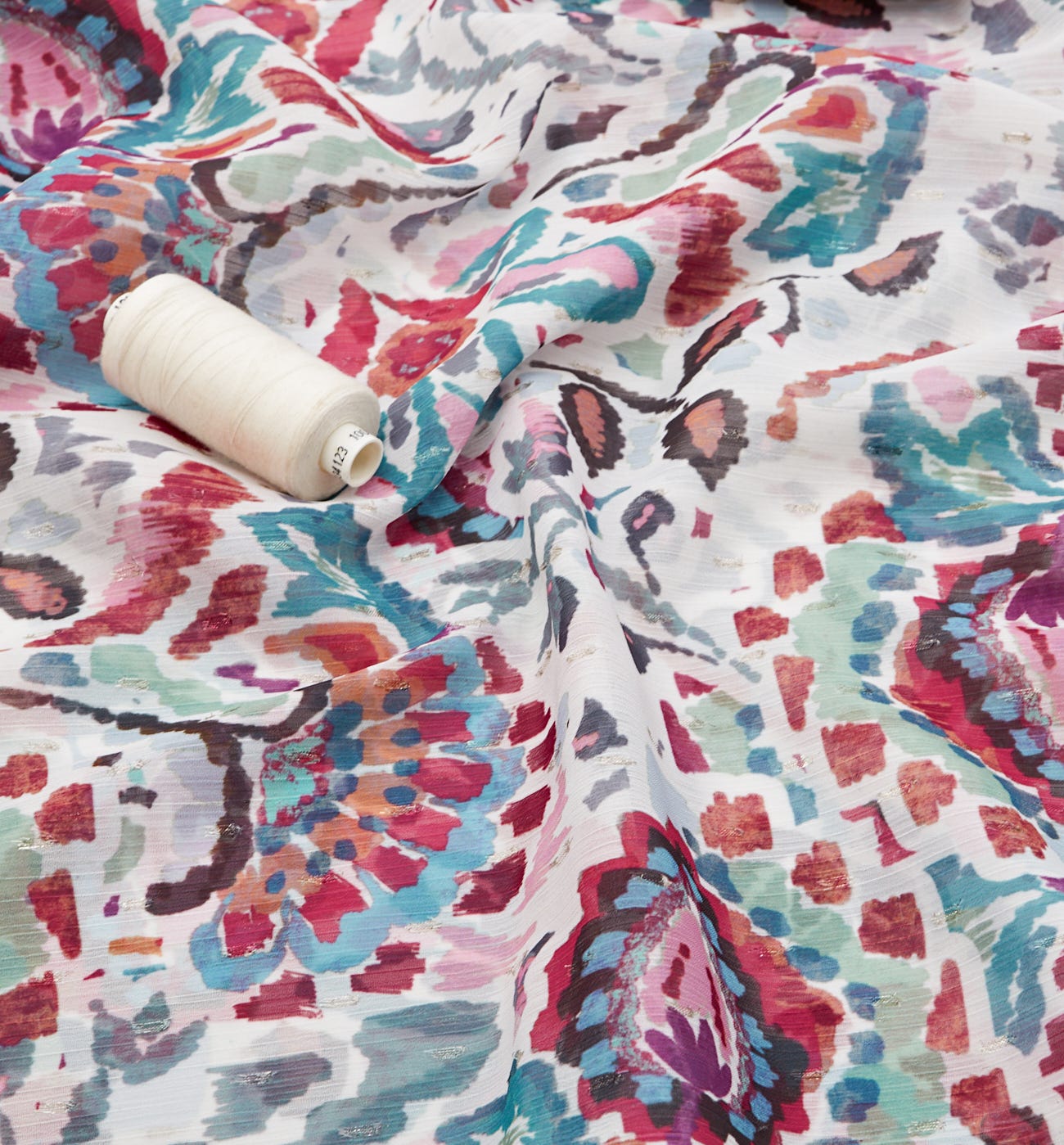 Scampolo tess. voile fantasia