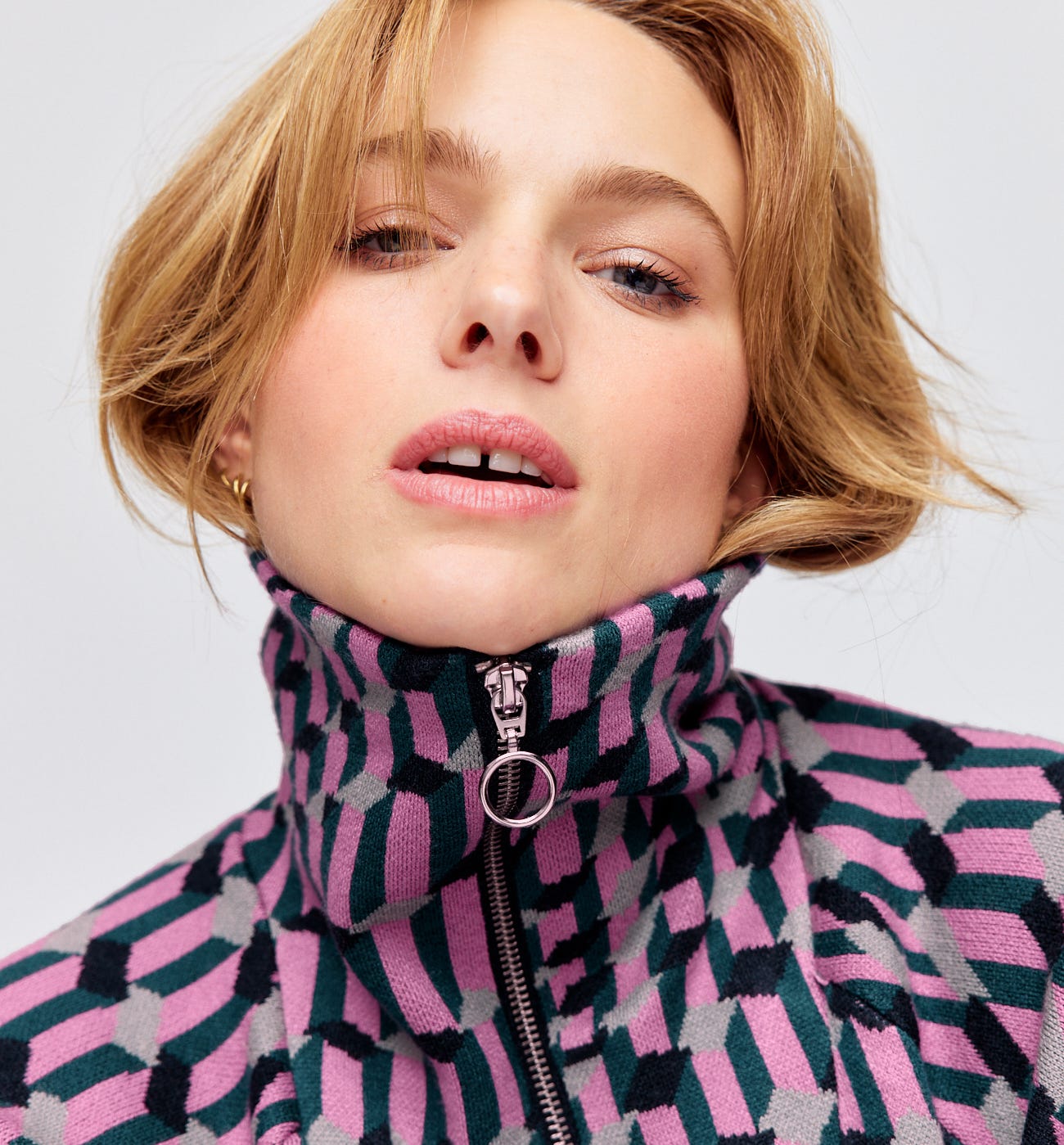Pull camionneur coloré Femme