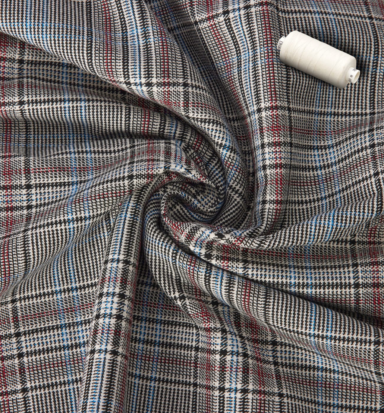 Coupon 3m viscose à carreaux