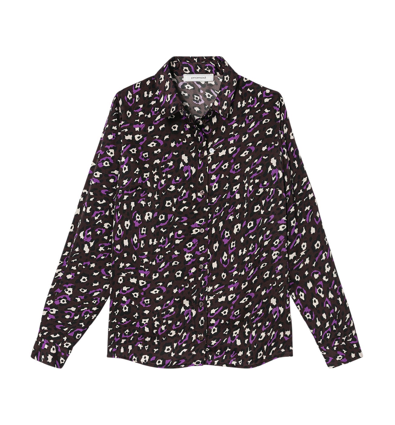 Camicia fantasia effetto seta