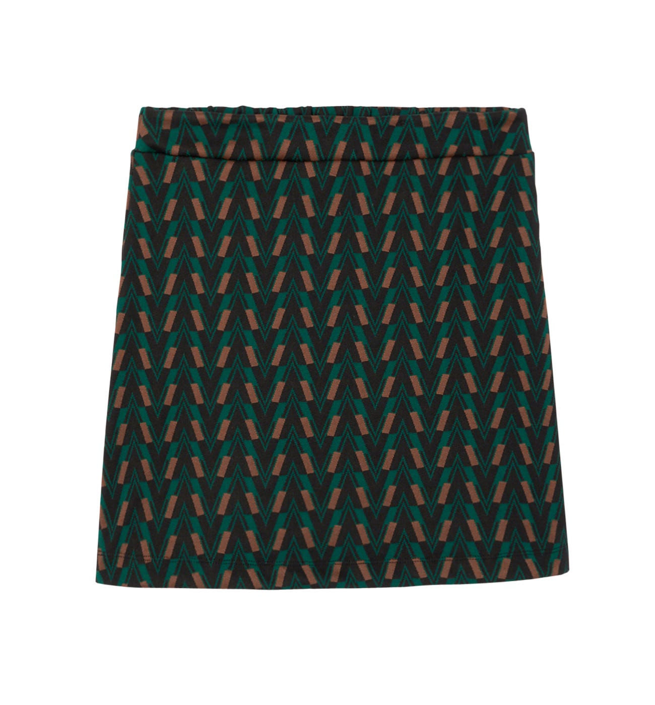 Kurzer Milano-Strickrock