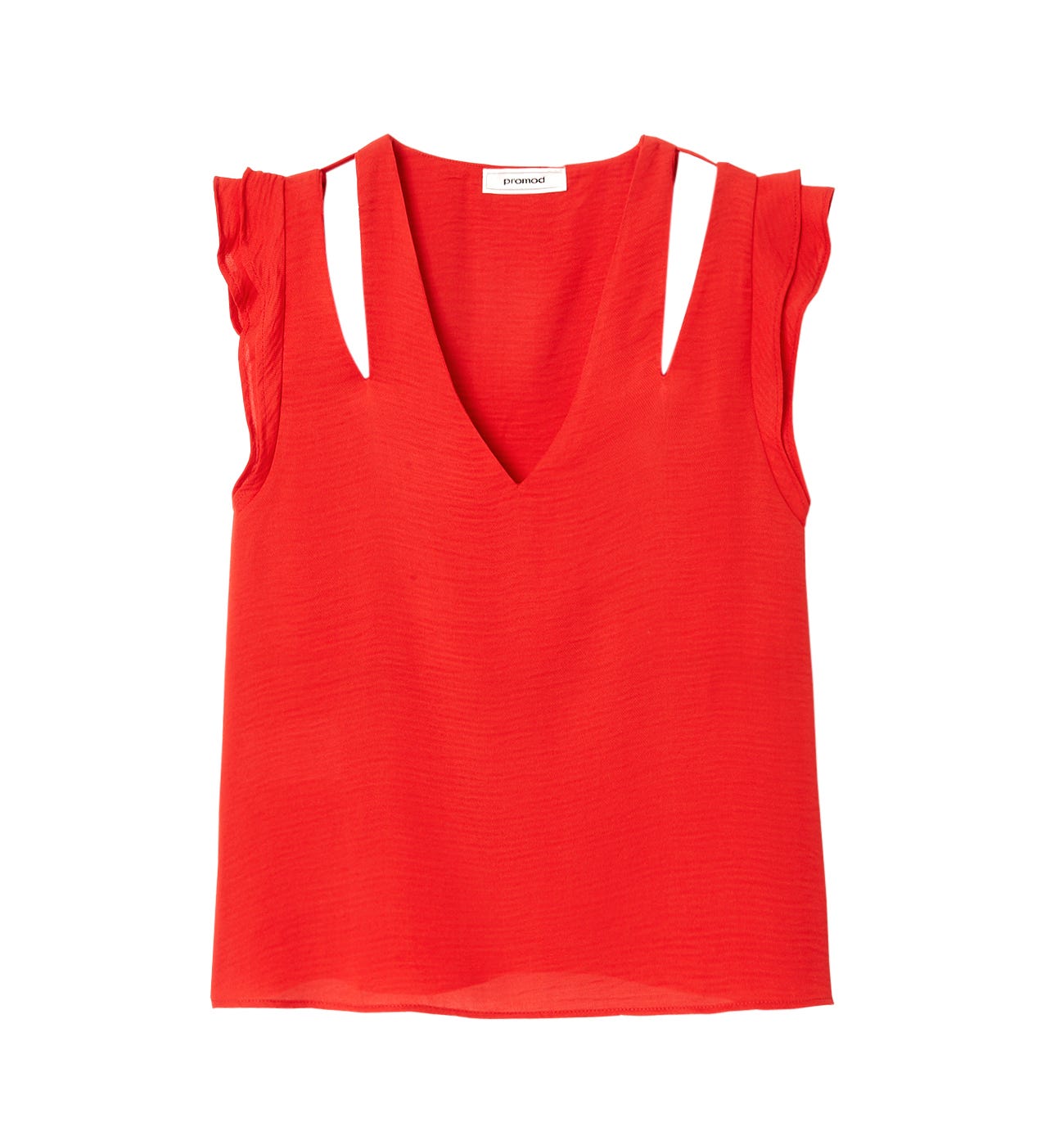 Blusa efecto cut out
