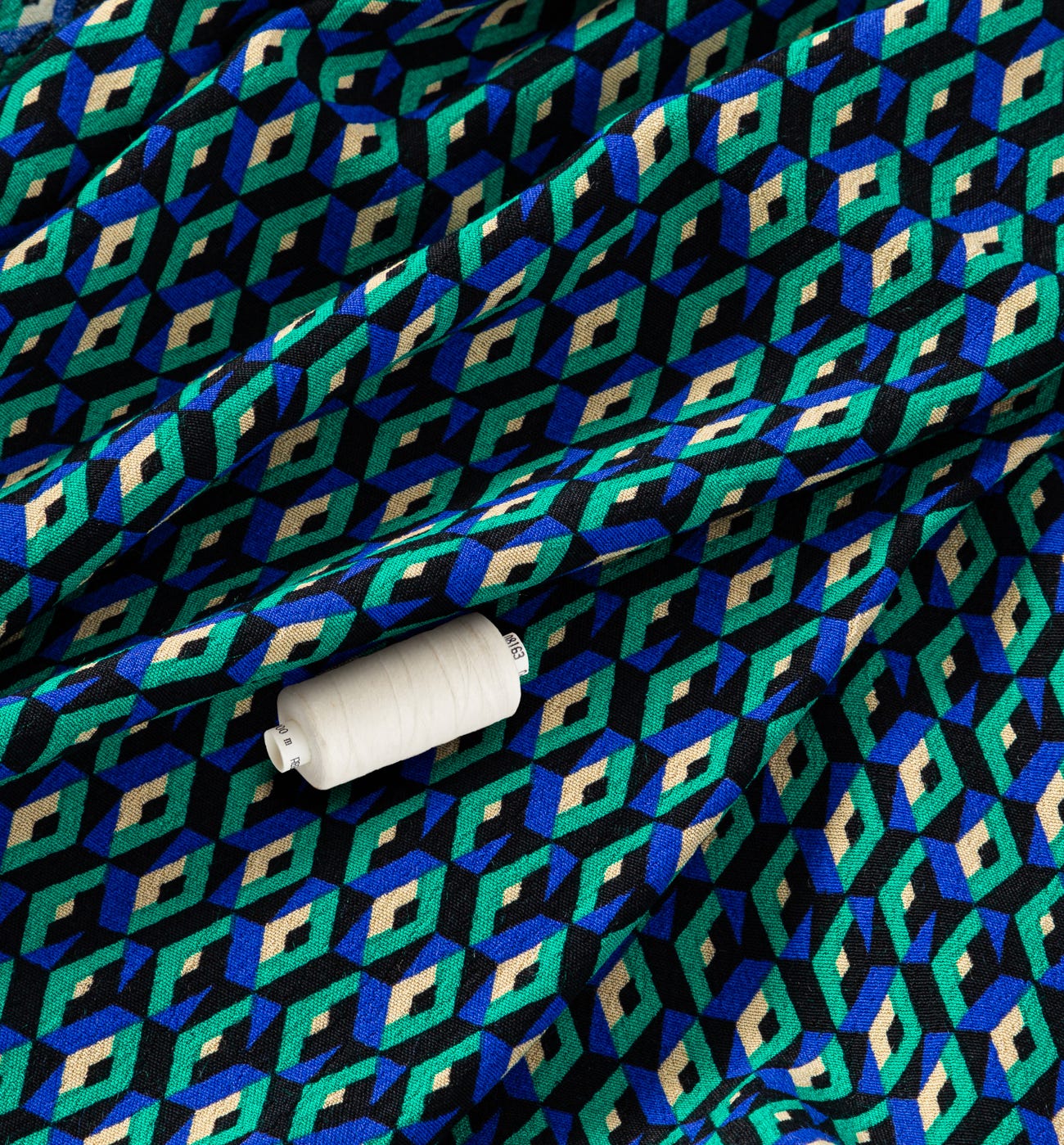 Coupon 3 m en crêpe viscose