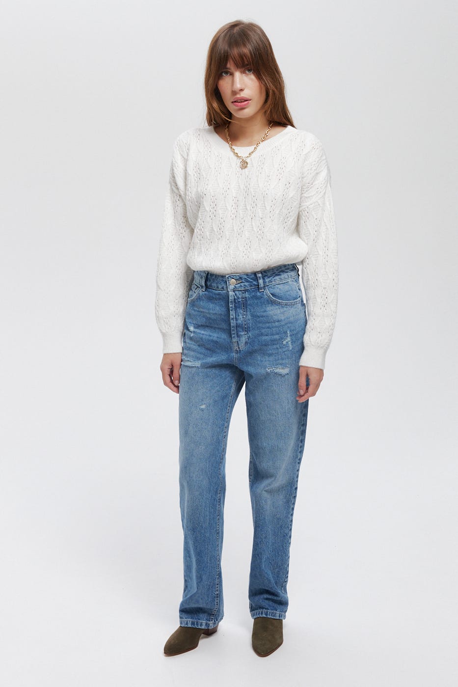 Jeansy typu baggy