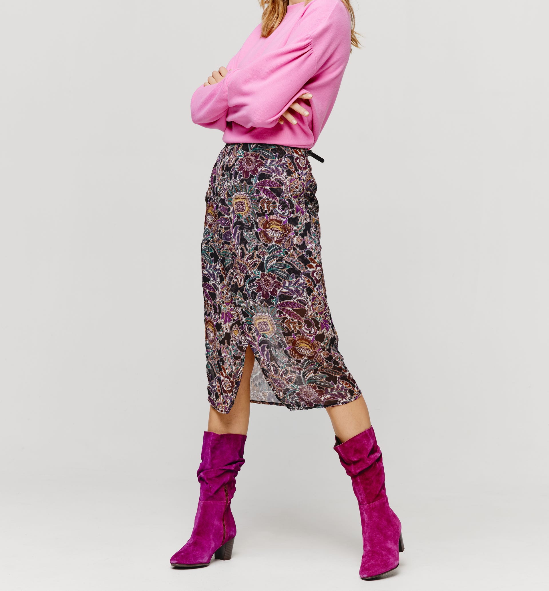 Voile de polyester crinkle