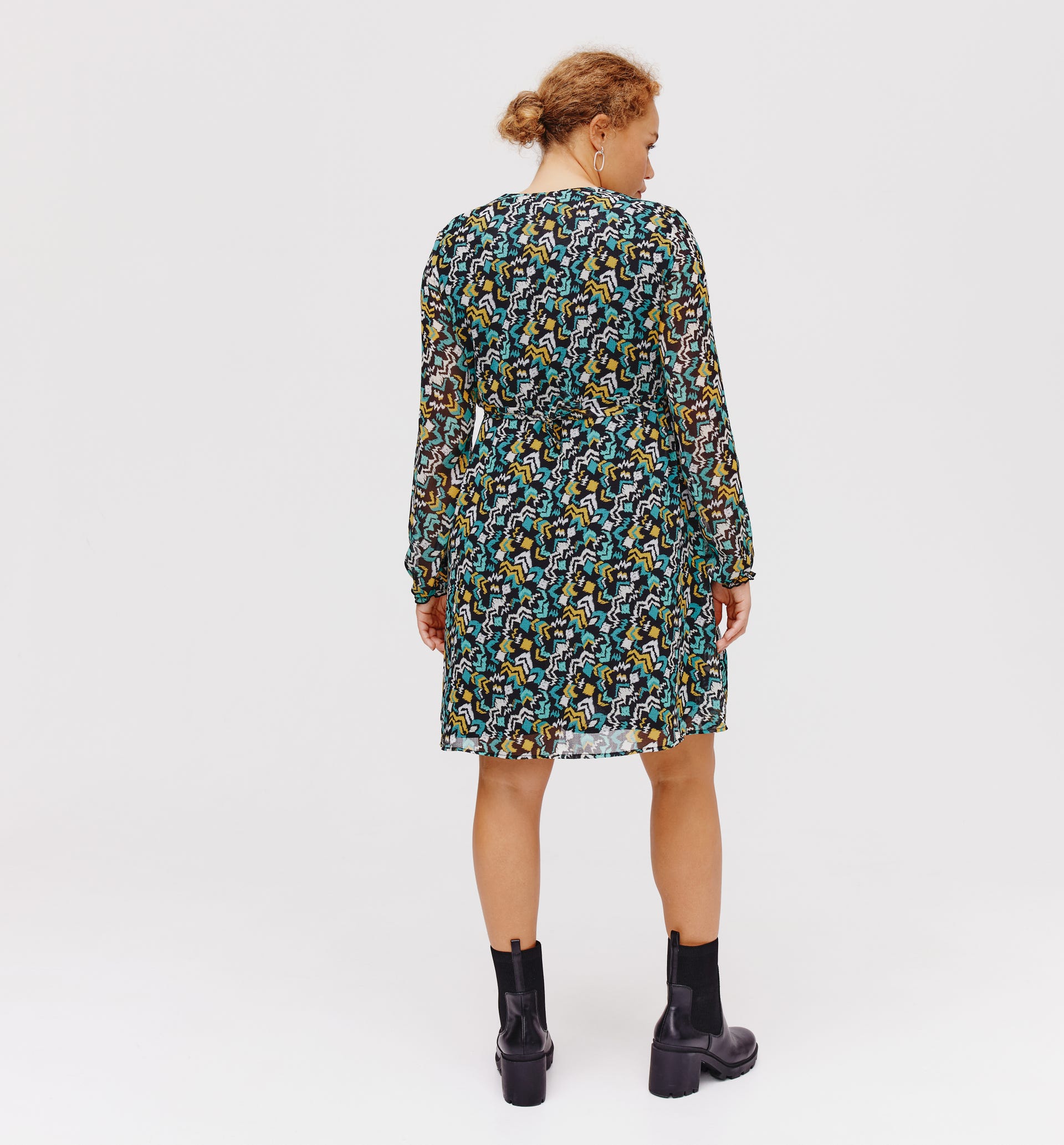 Patterned dress