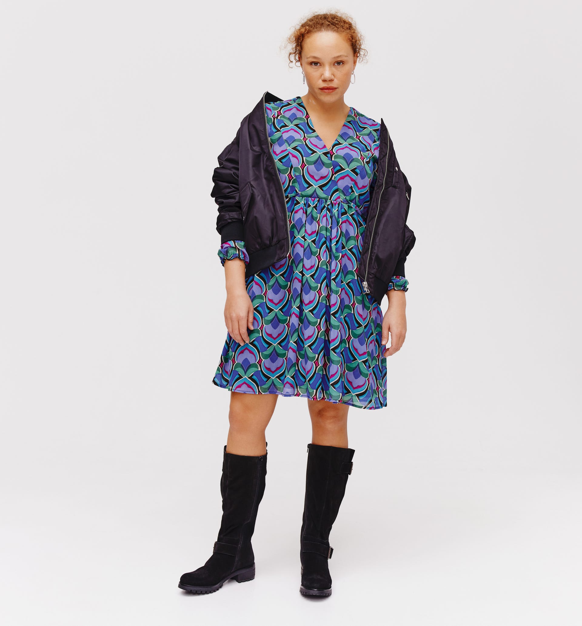 Patterned dress