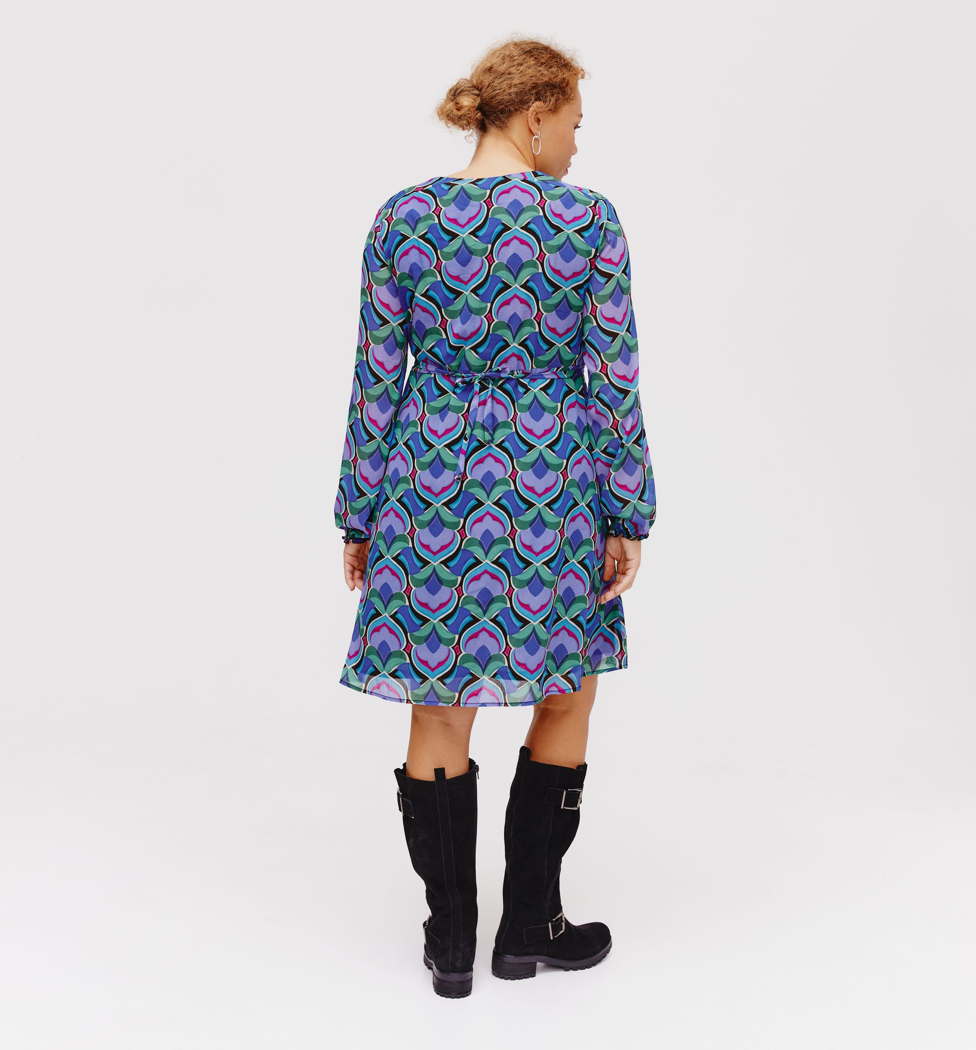 Patterned dress