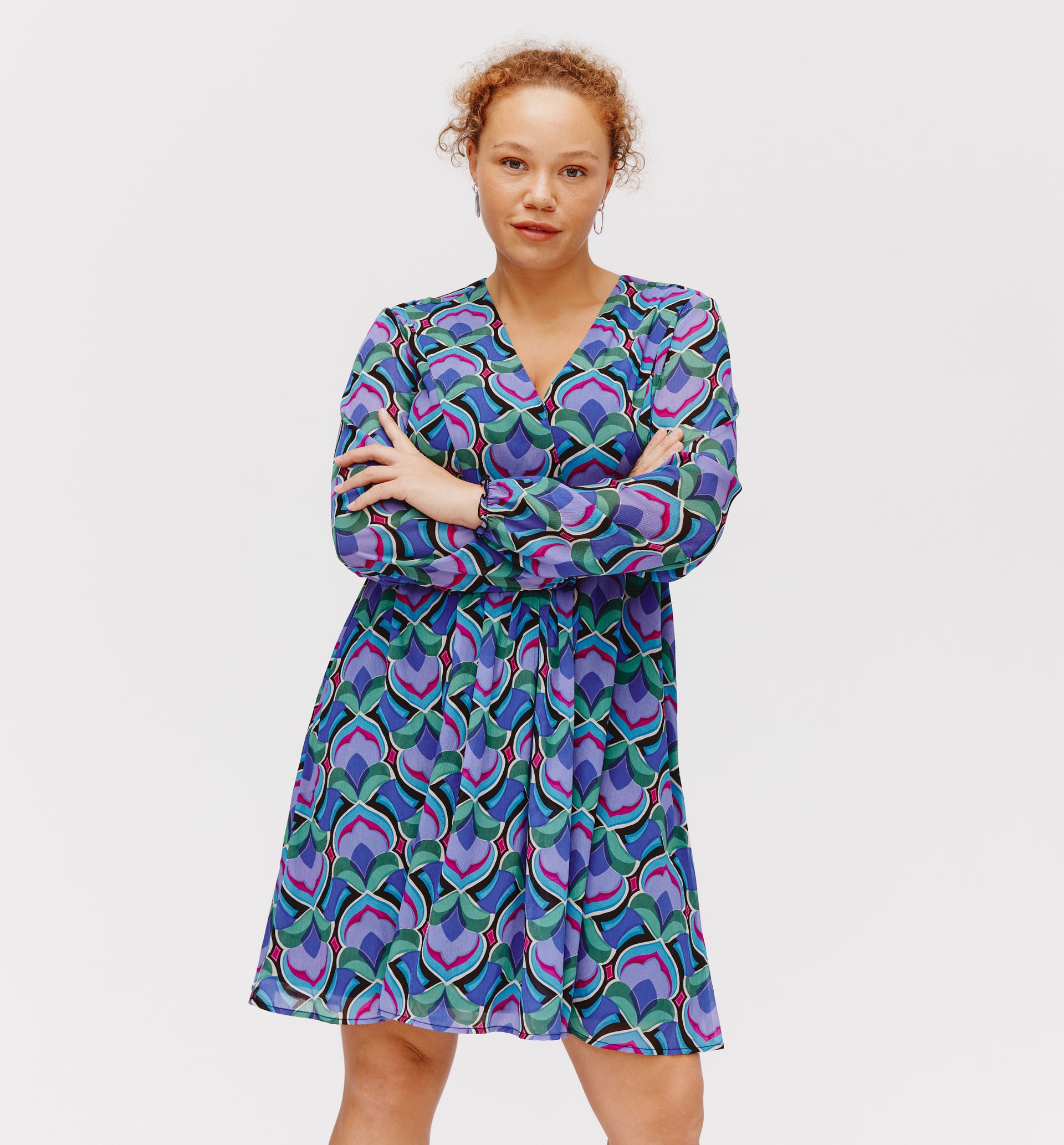 Patterned dress