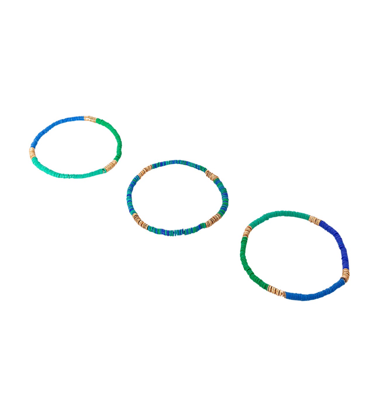 Bracciali da surfer (set di 3)