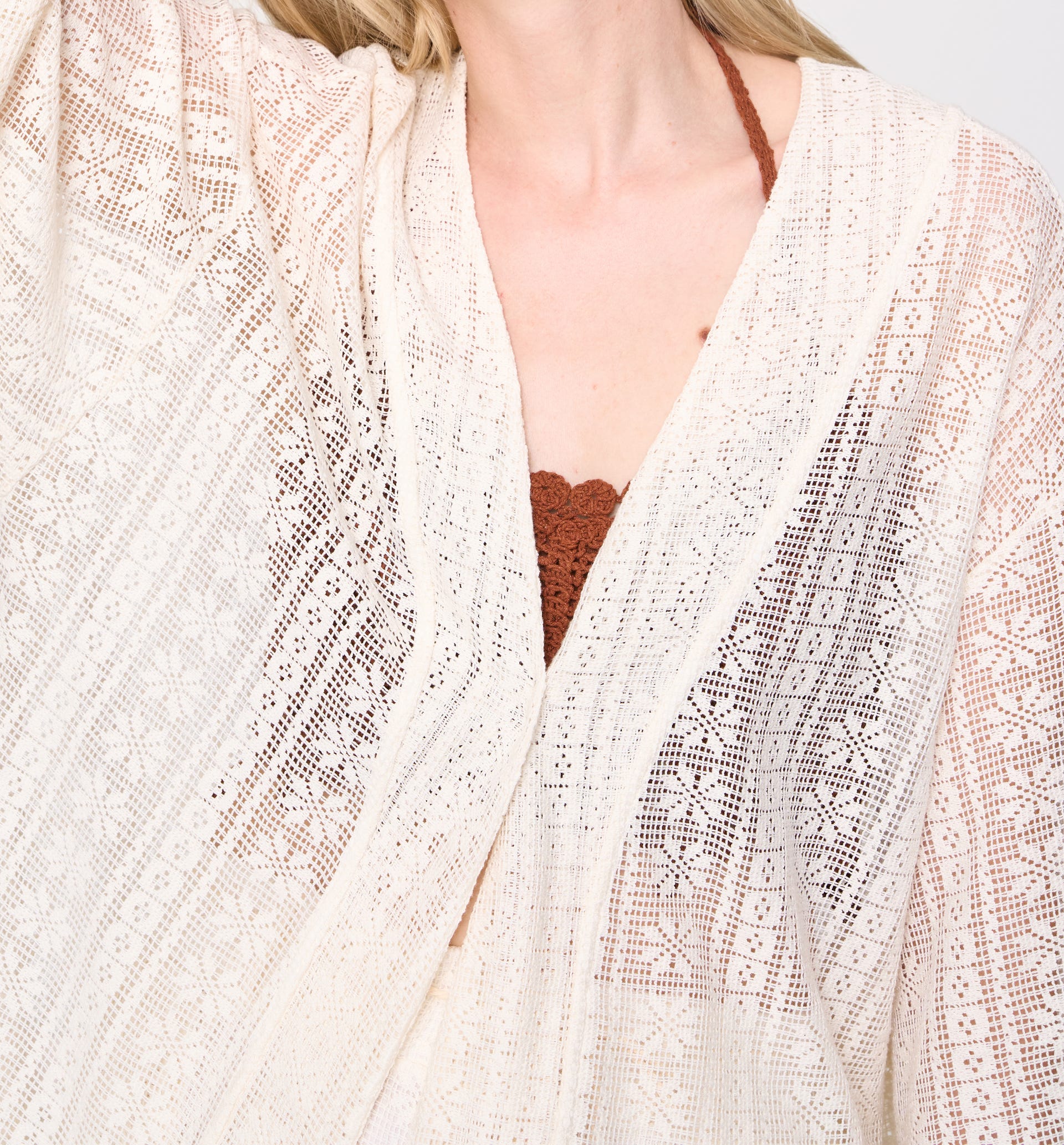 Kimono in pizzo