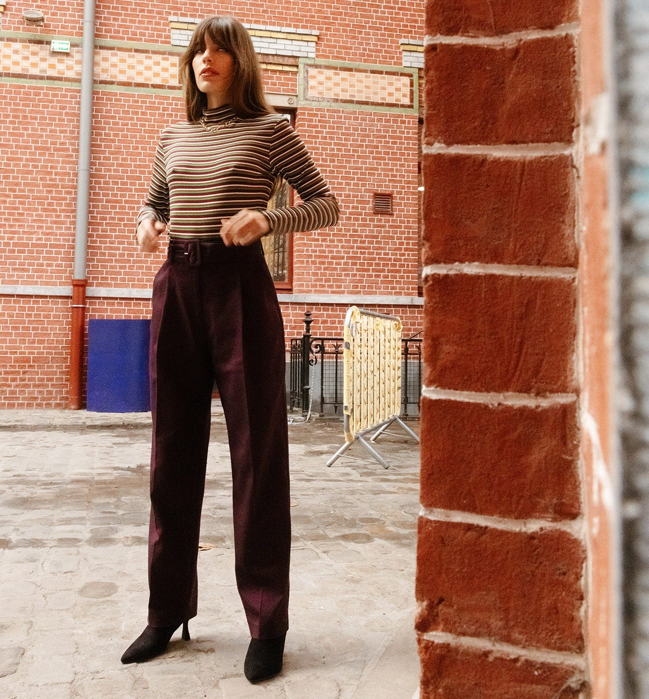 Pleat trousers