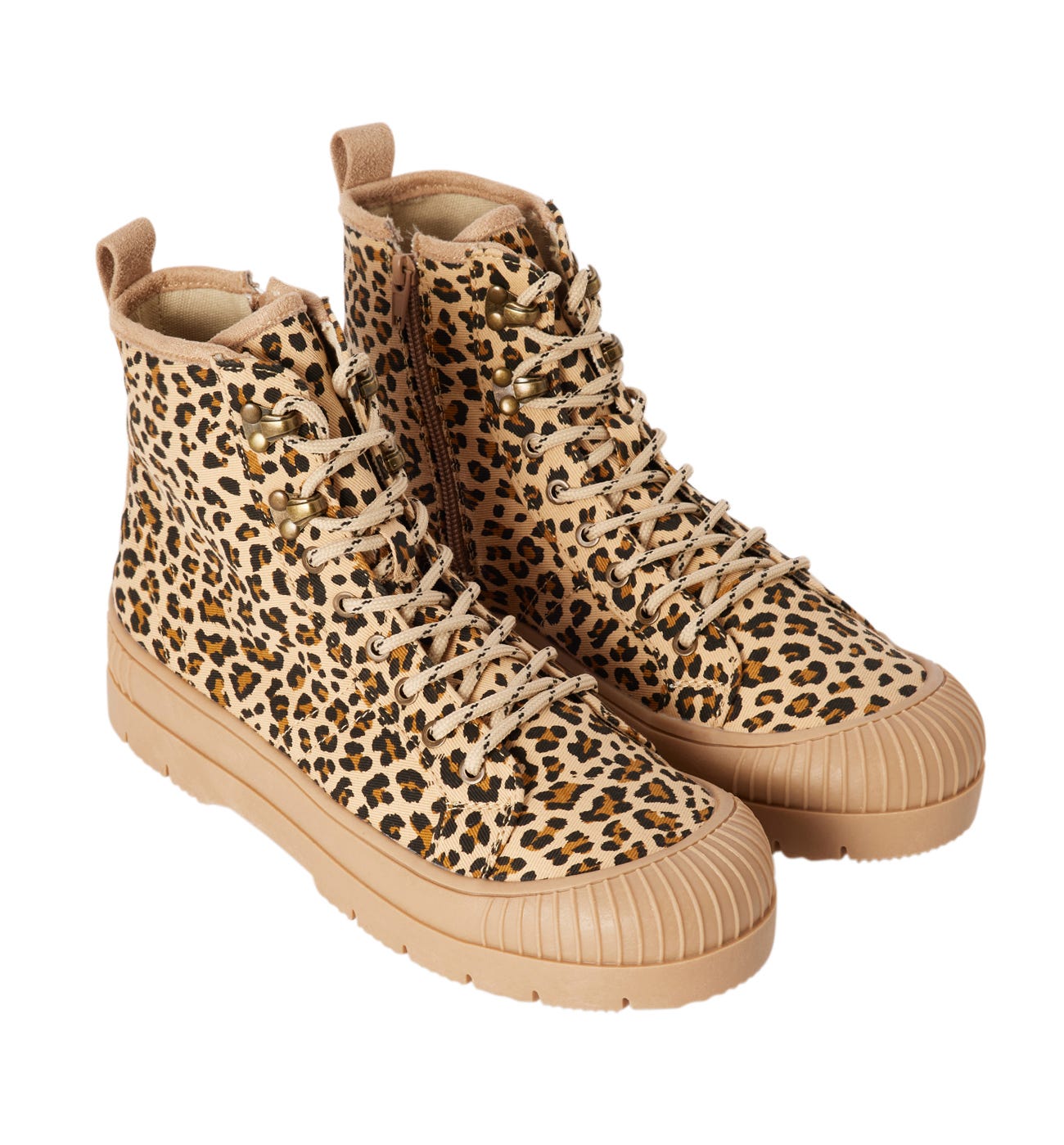 Baskets montantes toile Femme
