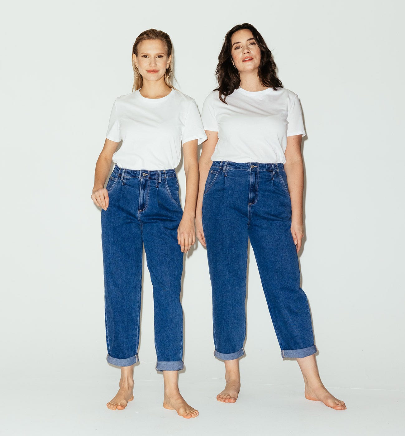 Jeansy typu slouchy OSCAR