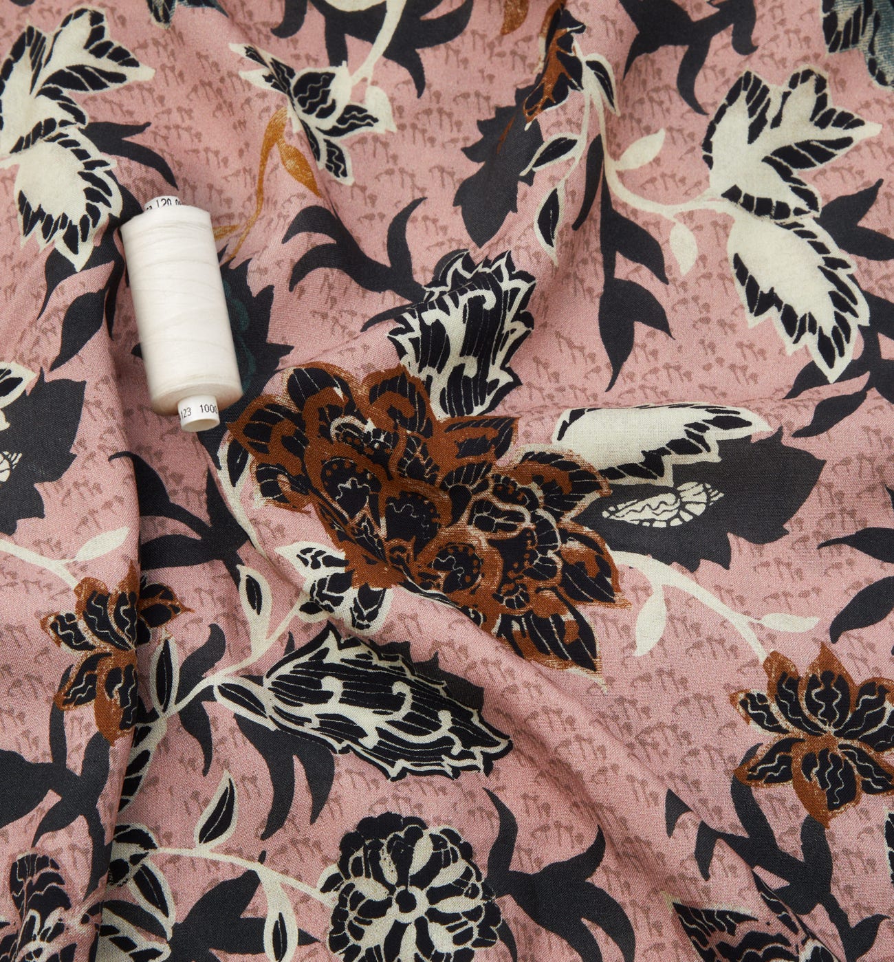 Viscose fabric cut