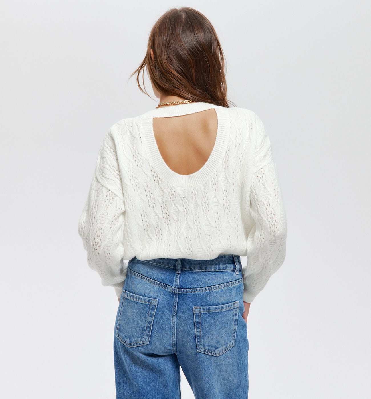 Pull torsadé Femme