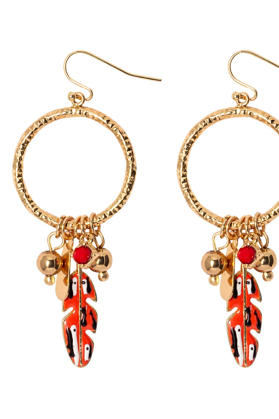 Fancy drop earrings