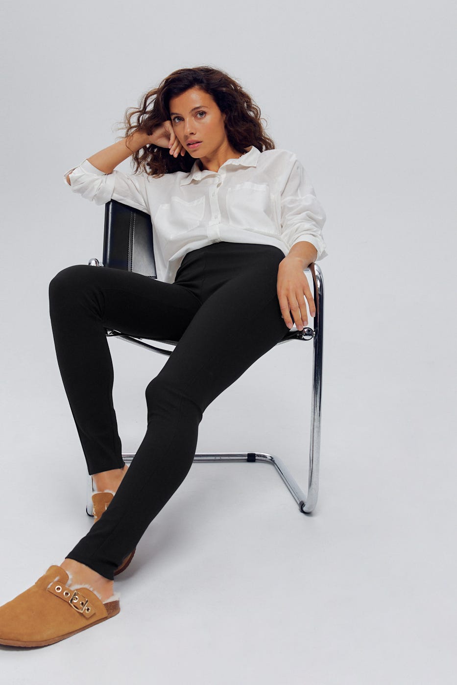 Legging en jersey milano Femme