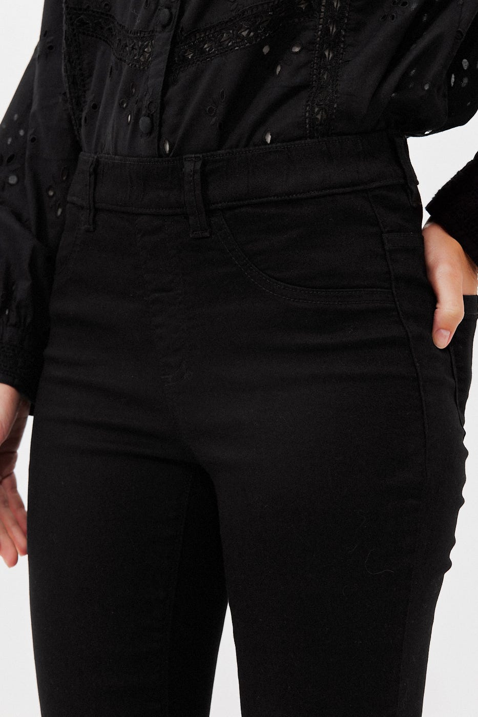 Jeggings en toile Femme
