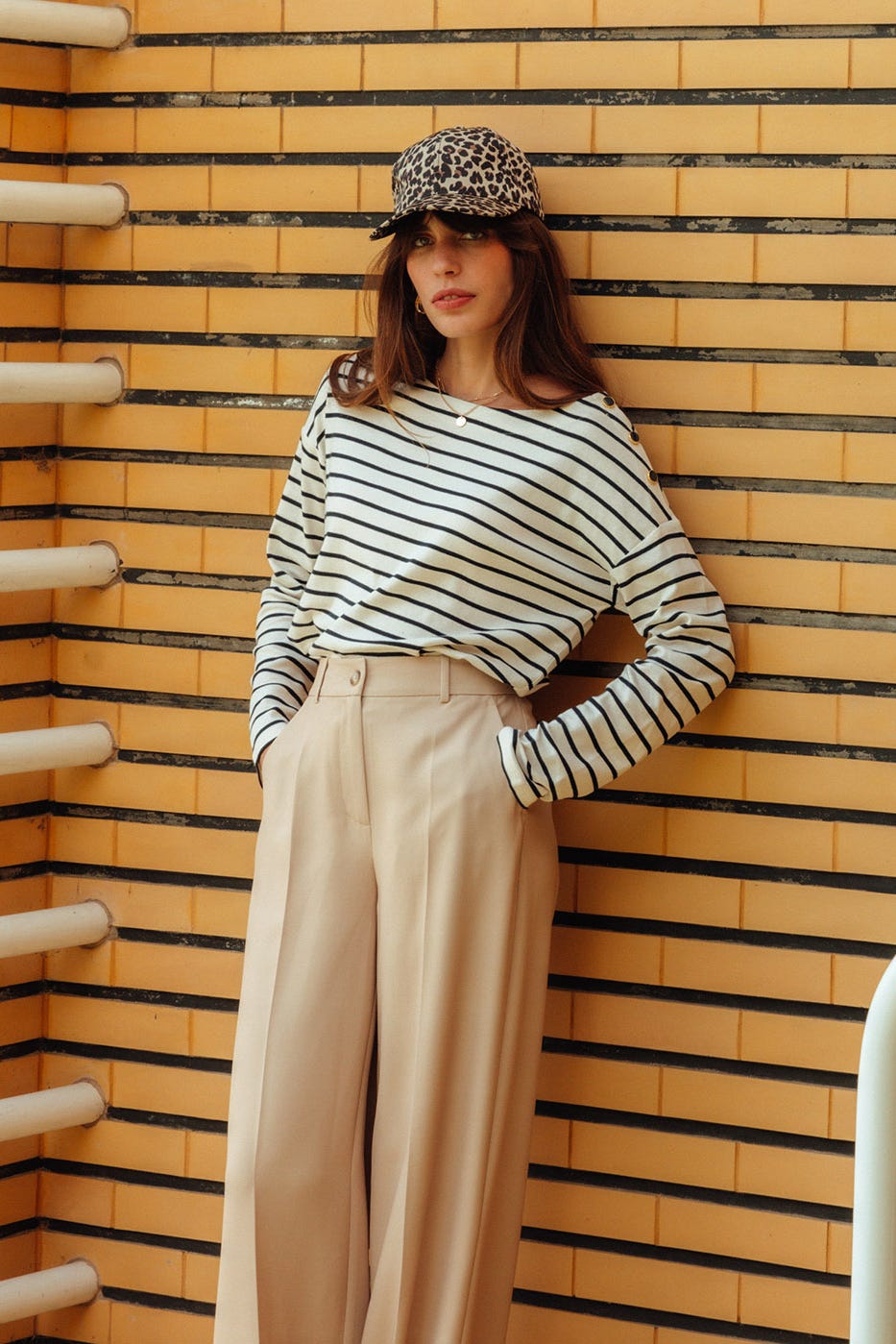 T-shirt marinière Femme