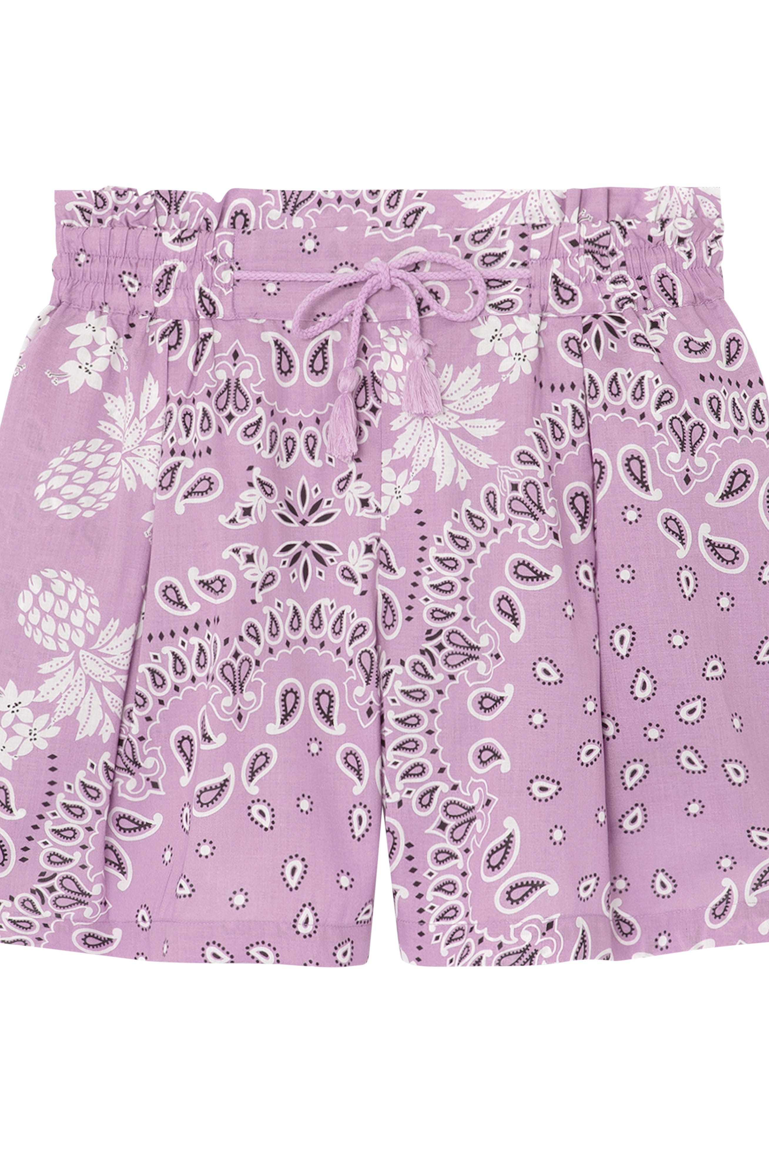 Spodenki z wzorem paisley