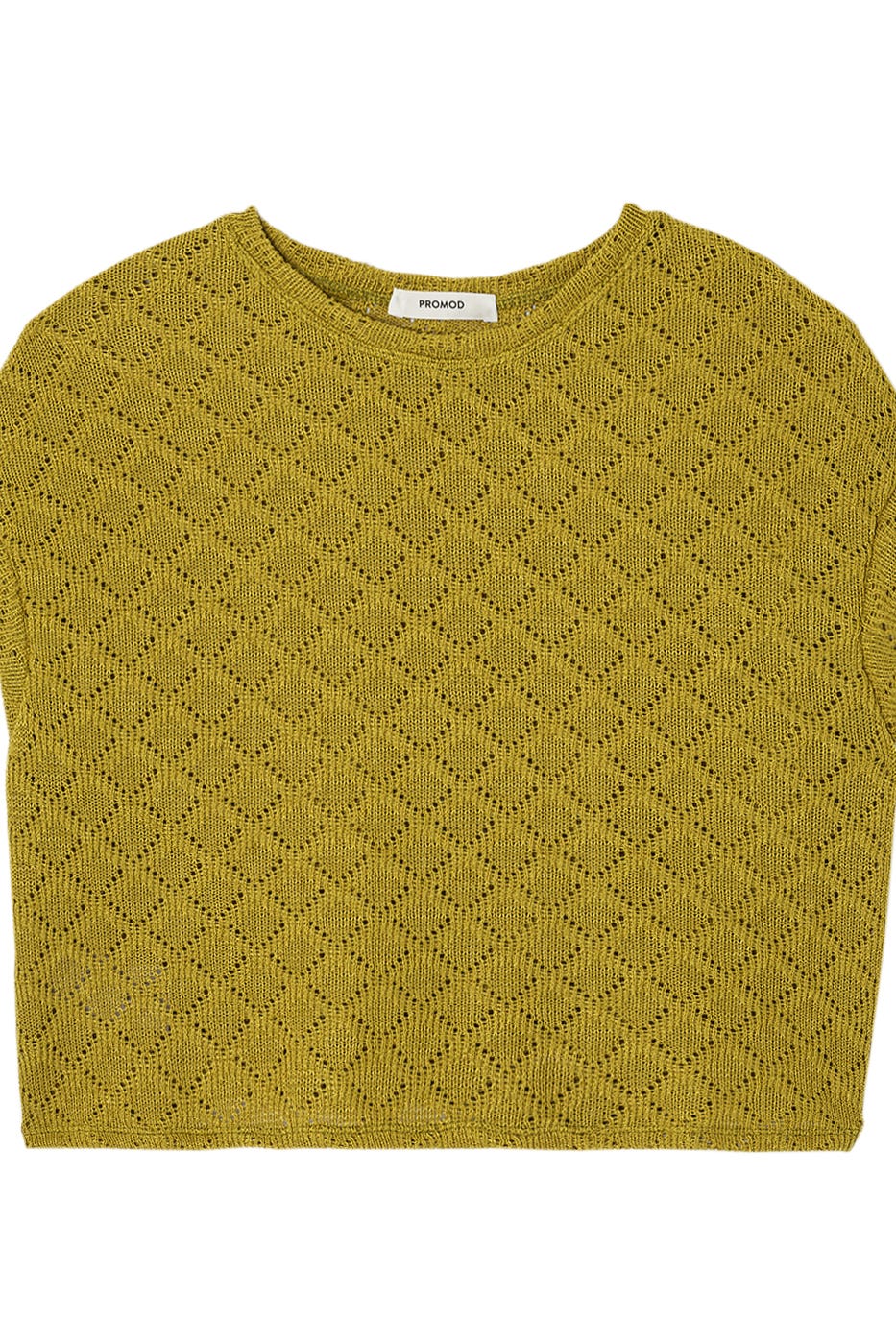 Crop top ajouré Femme