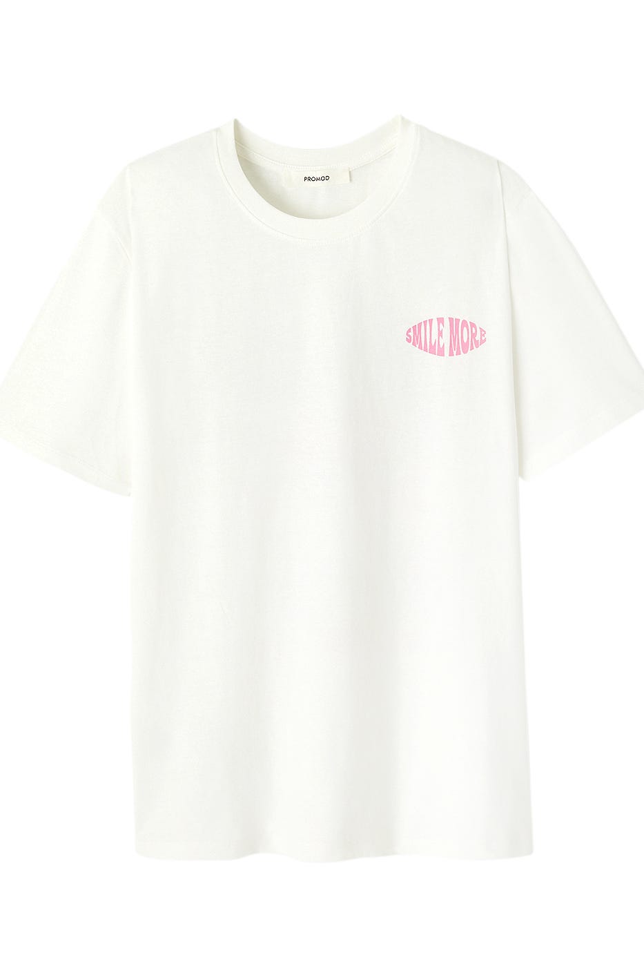 T-shirt motif dos Femme