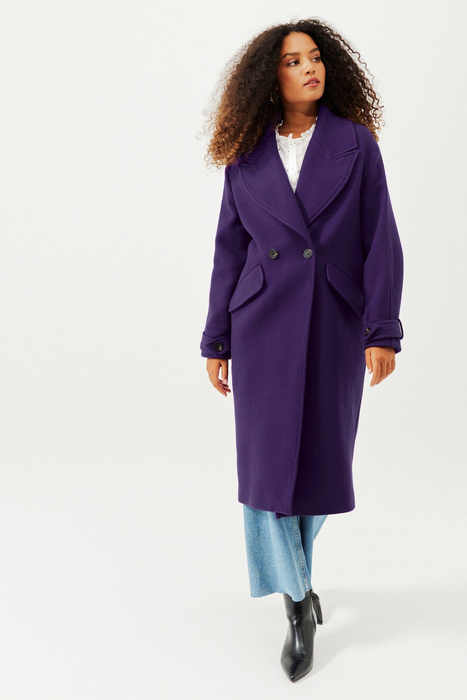 Manteau en laine SIMONE