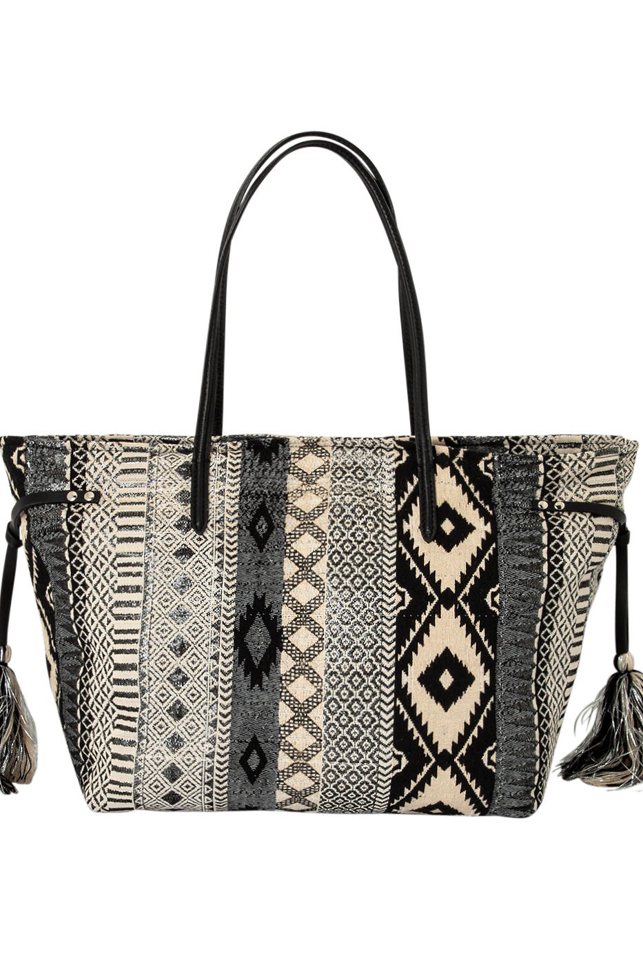 Große Webstoff-Tasche