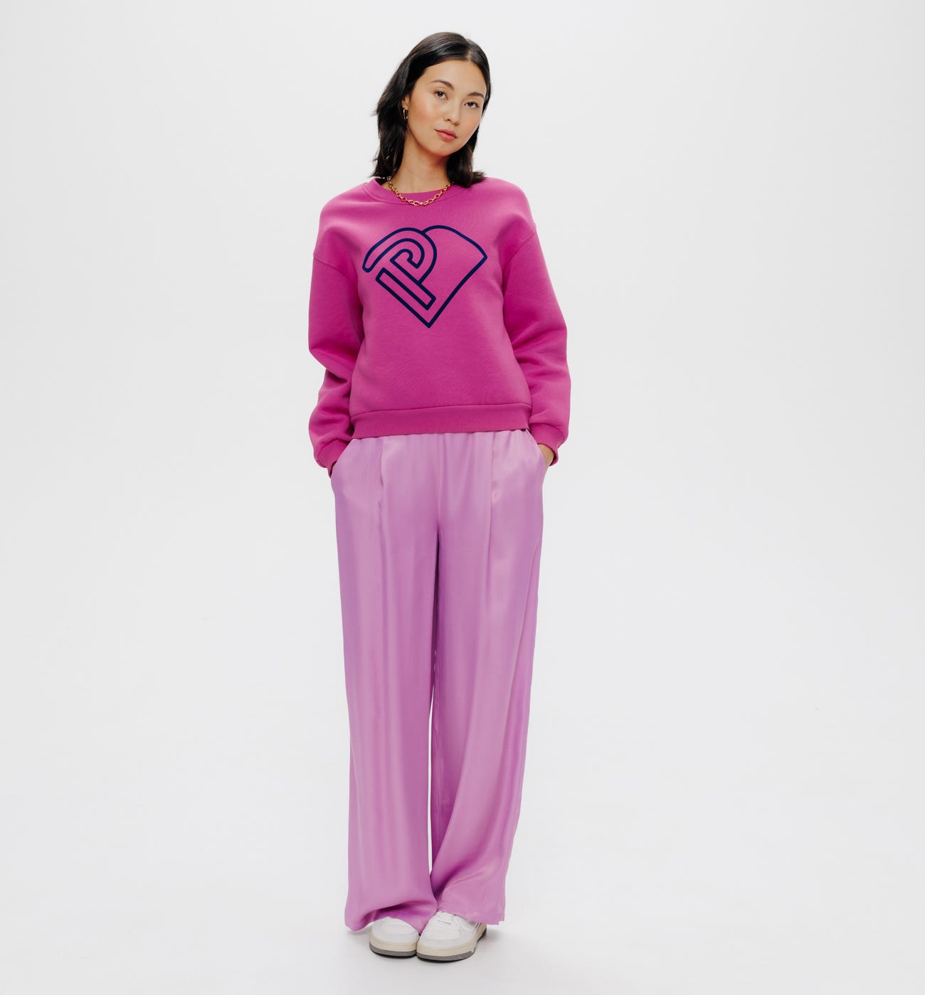 Sweatshirt mit Promod-Logo