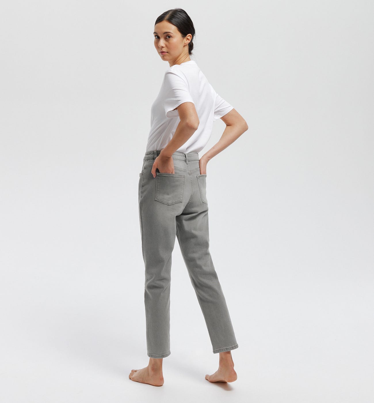 Jeans mom a vita alta MARCEL