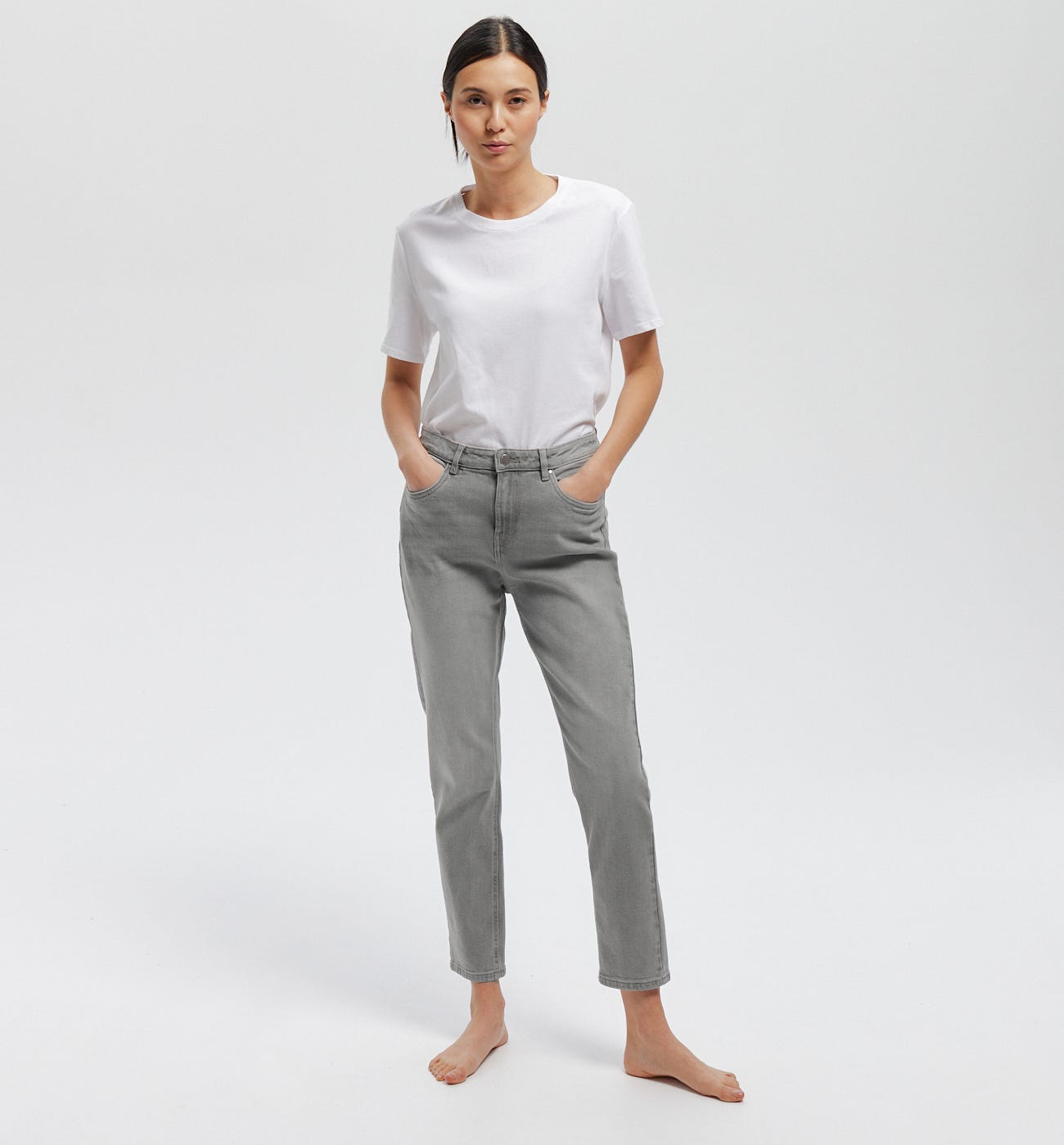 Jeans mom a vita alta MARCEL