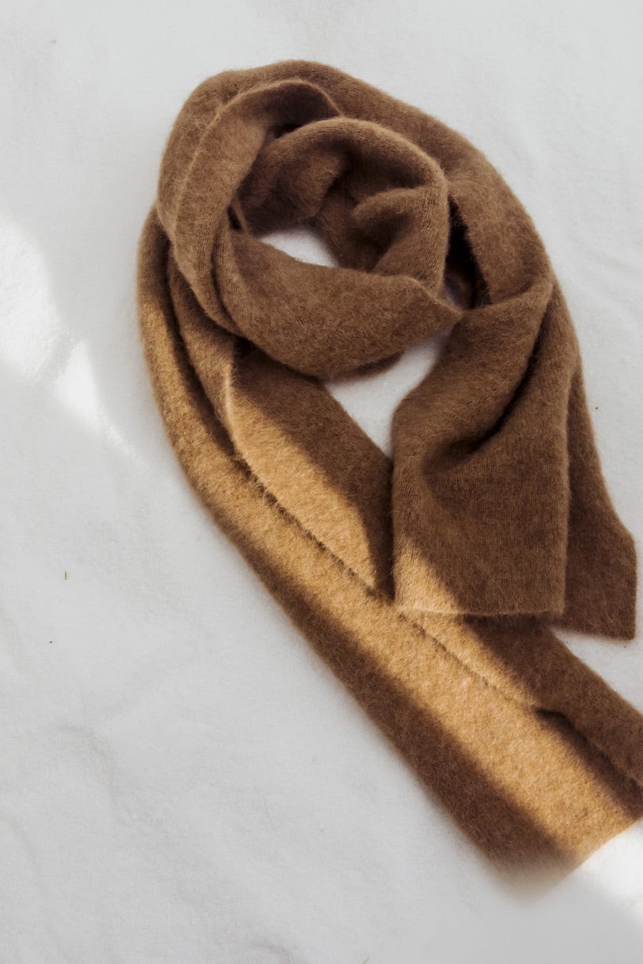 Szalik z mieszanki alpaki